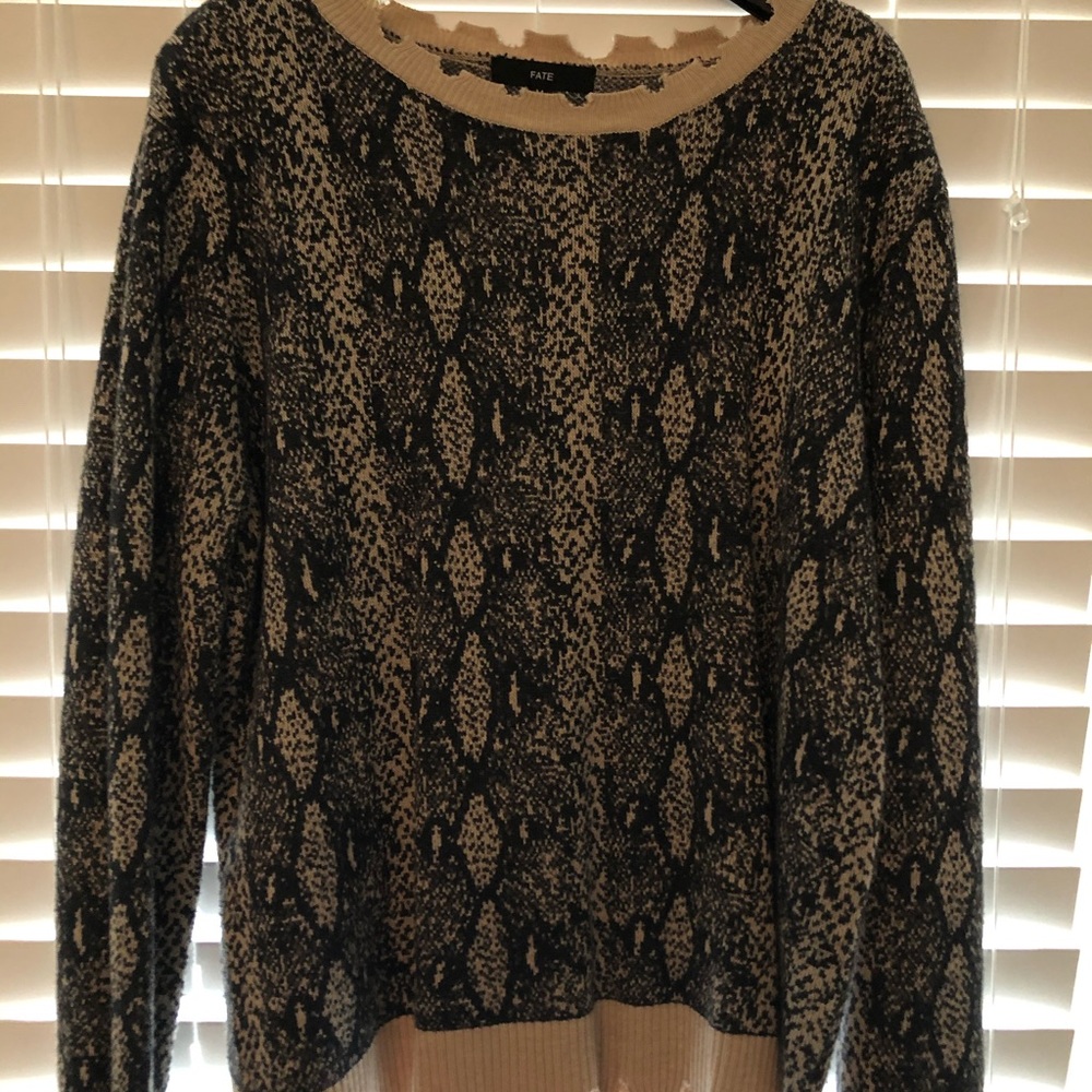 Leopard pullover - Picture 2 of 2